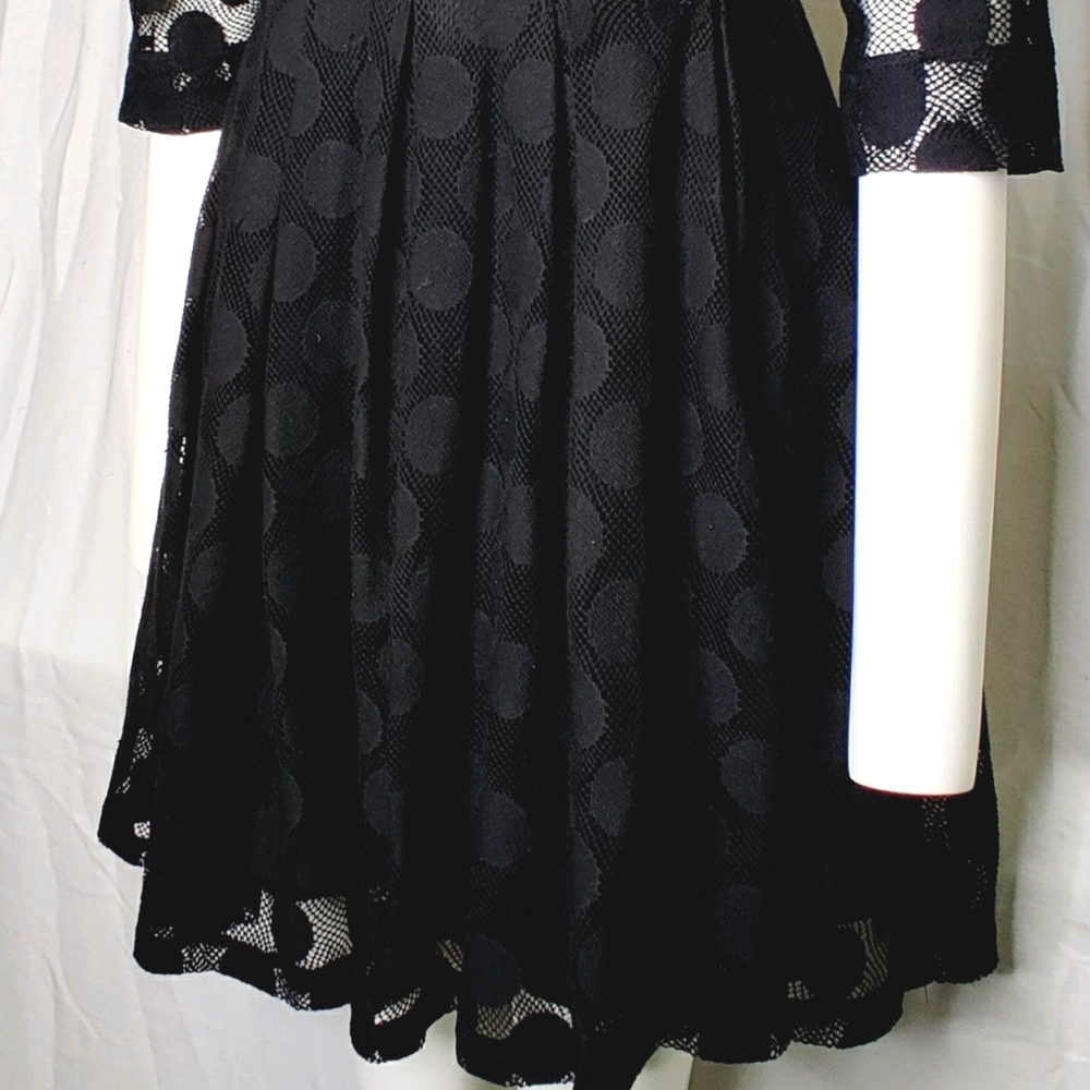 H&M polka dot overlay dress EUC - Picture 7 of 13